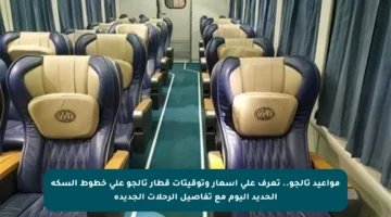 مواعيد تالجو.. تعرف على أسعار وتوقيتات قطار تالجو على خطوط السكة الحديد اليوم مع تفاصيل الرحلات الجديدة